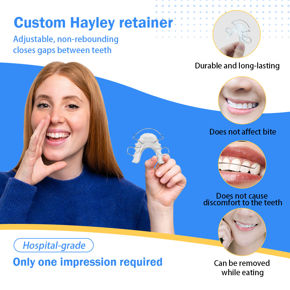 Hawley Retainers for Teeth, Retainers for Upper and Lower Teeth