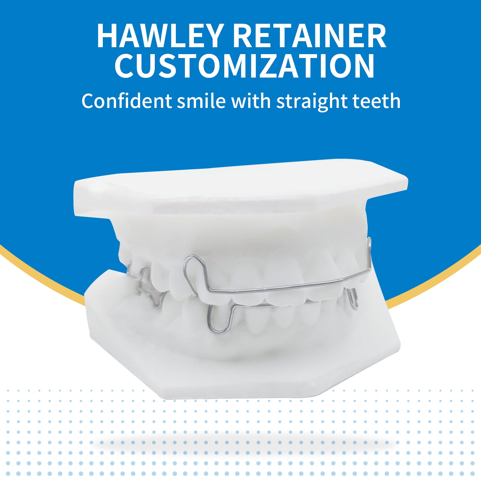 Hawley Retainers for Teeth, Retainers for Upper and Lower Teeth